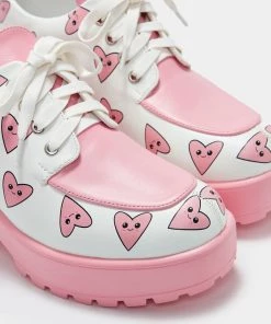 KOI Footwear Princess Juice Heart Chunky Shoes