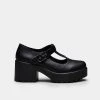 Elegant Shoes Ltd SAI Black Mary Janes 'Faux Leather Edition' NEW IN
