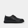 KOI Footwear SS22 Corson Men's Black Brogue Detail Shoes