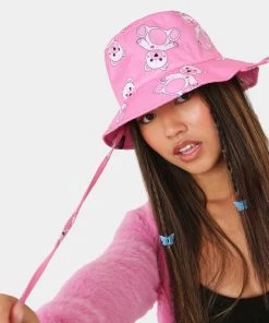 KOI Footwear Kawaii Lotso Love Pink Bonnet Hat