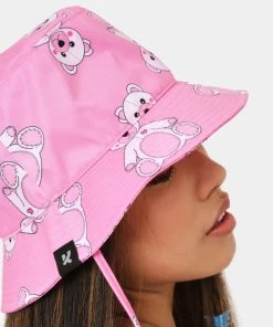 KOI Footwear Kawaii Lotso Love Pink Bonnet Hat