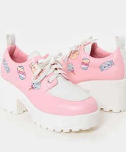 KOI Footwear SS22 Candy Gardens Pastel Chunky Shoes