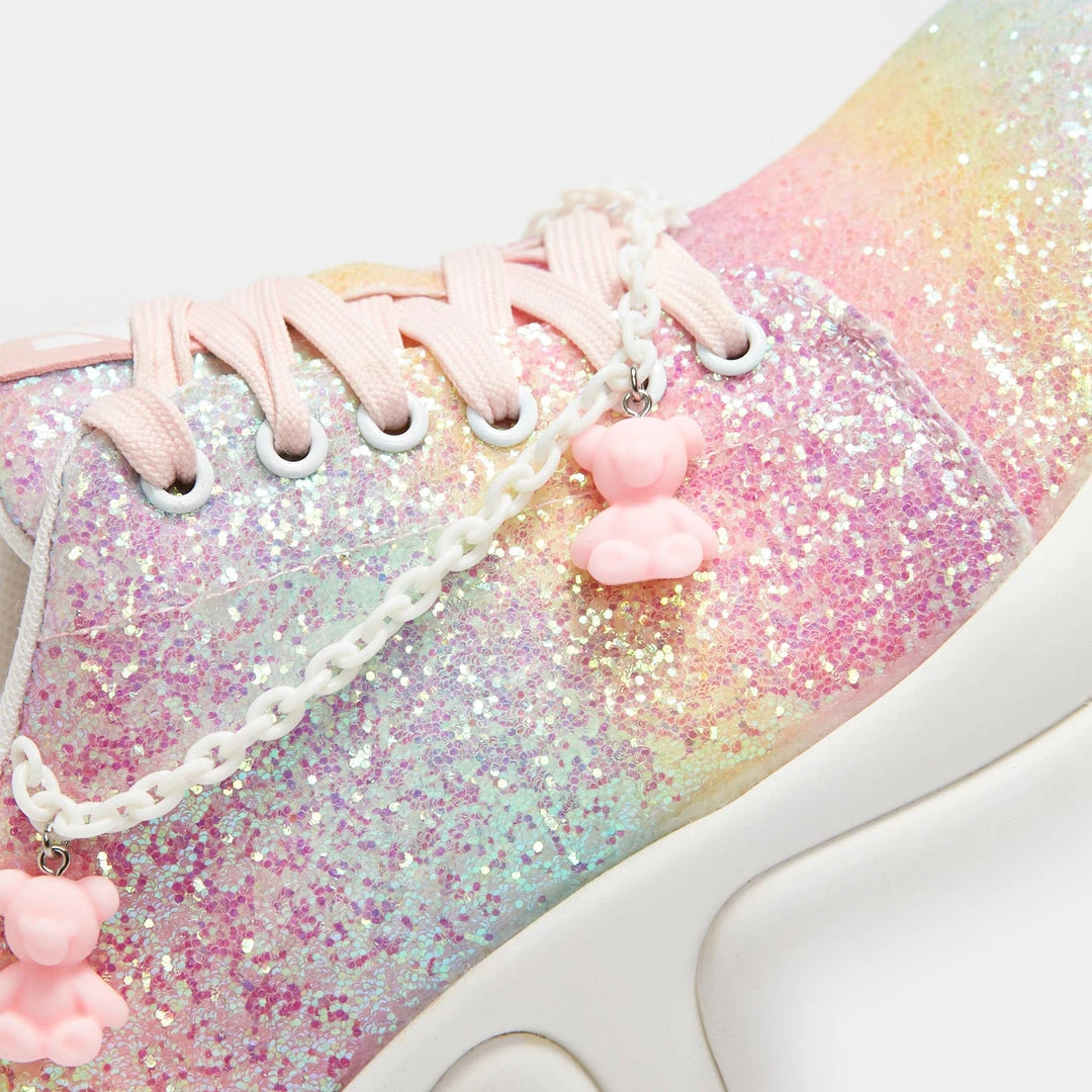 KOI Footwear Popping Candy Glitter Trainers 6 KOI Footwear Popping Candy Glitter Trainers