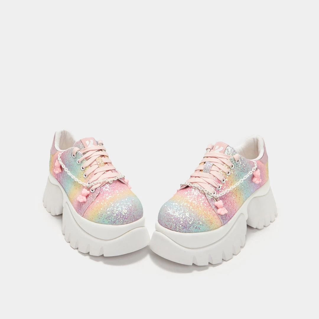 KOI Footwear Popping Candy Glitter Trainers 4 KOI Footwear Popping Candy Glitter Trainers