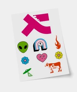 KOI Footwear ACCESSORIES Koi Box Stickers- Style 1