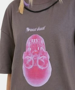 KOI Footwear Sweet Death Women's Oversized T-shirt CLOTHING
