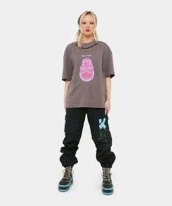 KOI Footwear Sweet Death Women's Oversized T-shirt CLOTHING