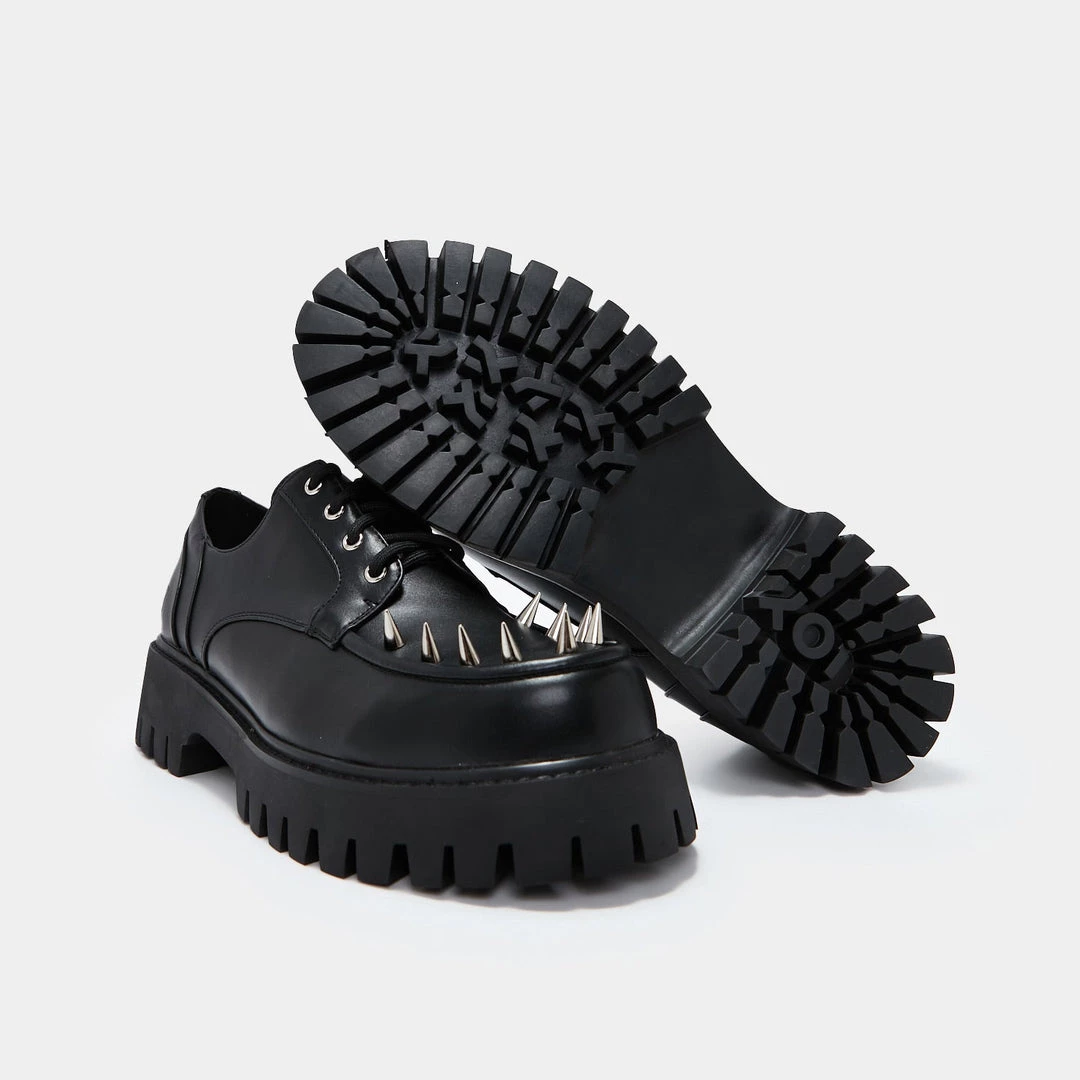 KOI Footwear NEW IN The Preacher Men's Spiked Shoes 5 KOI Footwear NEW IN The Preacher Men's Spiked Shoes