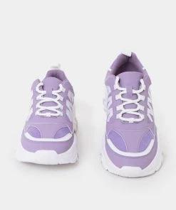 KOI Footwear Vega Chunky Lilac Trainers