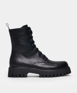 KOI Footwear Vision Men's Black Classic Lace Up Boots NEW IN