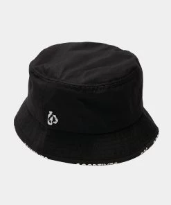 KOI Footwear Recycled Waterville Black Bucket Hat SALE