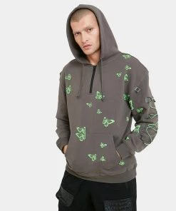 KOI Footwear Weaving Of Butterflies Men's Hoodie