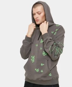 KOI Footwear Weaving Of Butterflies Men's Hoodie