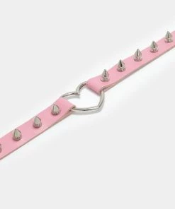 Ali Express ACCESSORIES Wild Heart Pink Spiked Choker