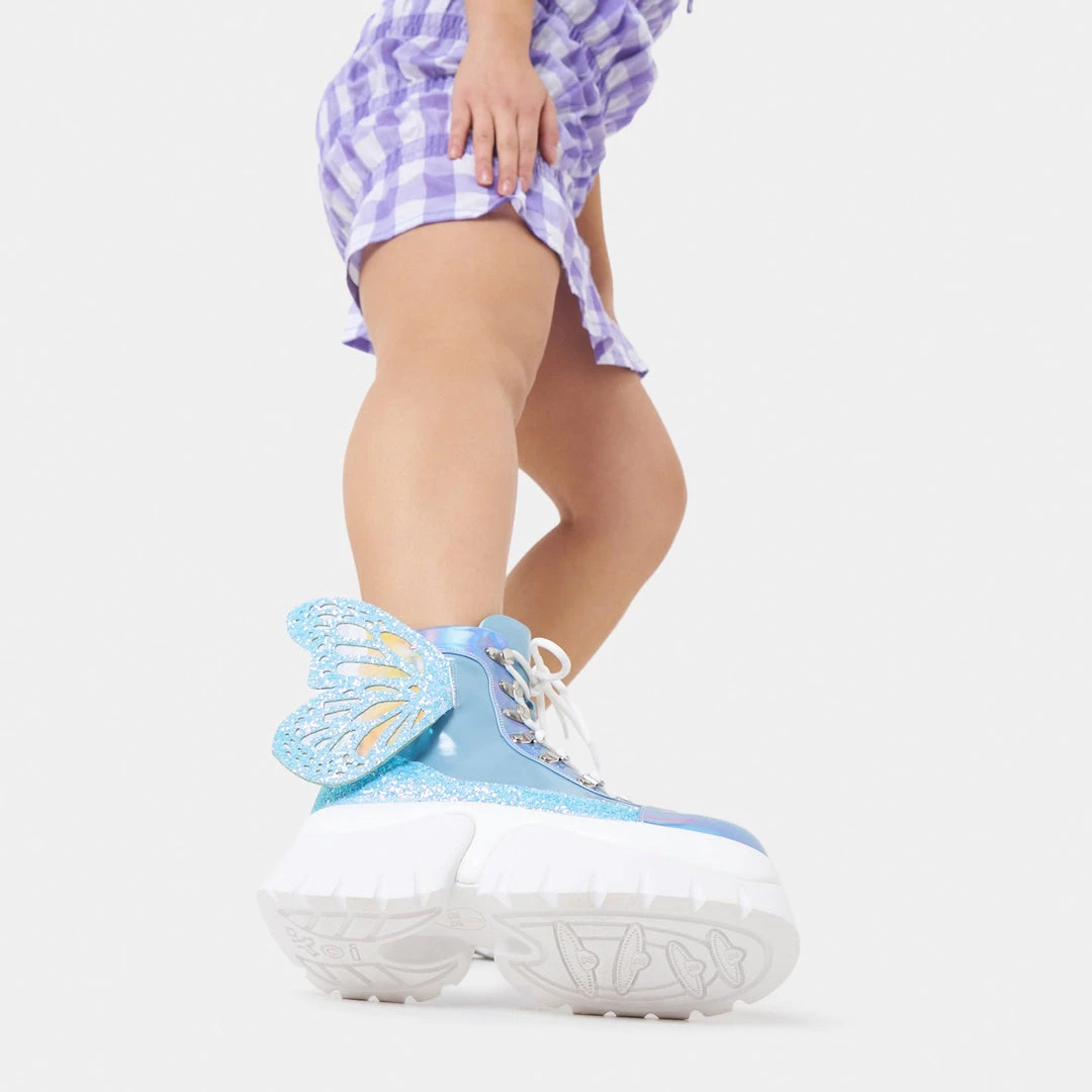 KOI Footwear WOMEN'S Wings Of A Blue Eyed Pixie Boots 4 KOI Footwear WOMEN'S Wings Of A Blue Eyed Pixie Boots