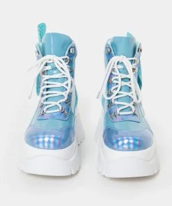 KOI Footwear WOMEN'S Wings Of A Blue Eyed Pixie Boots 12 KOI Footwear WOMEN'S Wings Of A Blue Eyed Pixie Boots