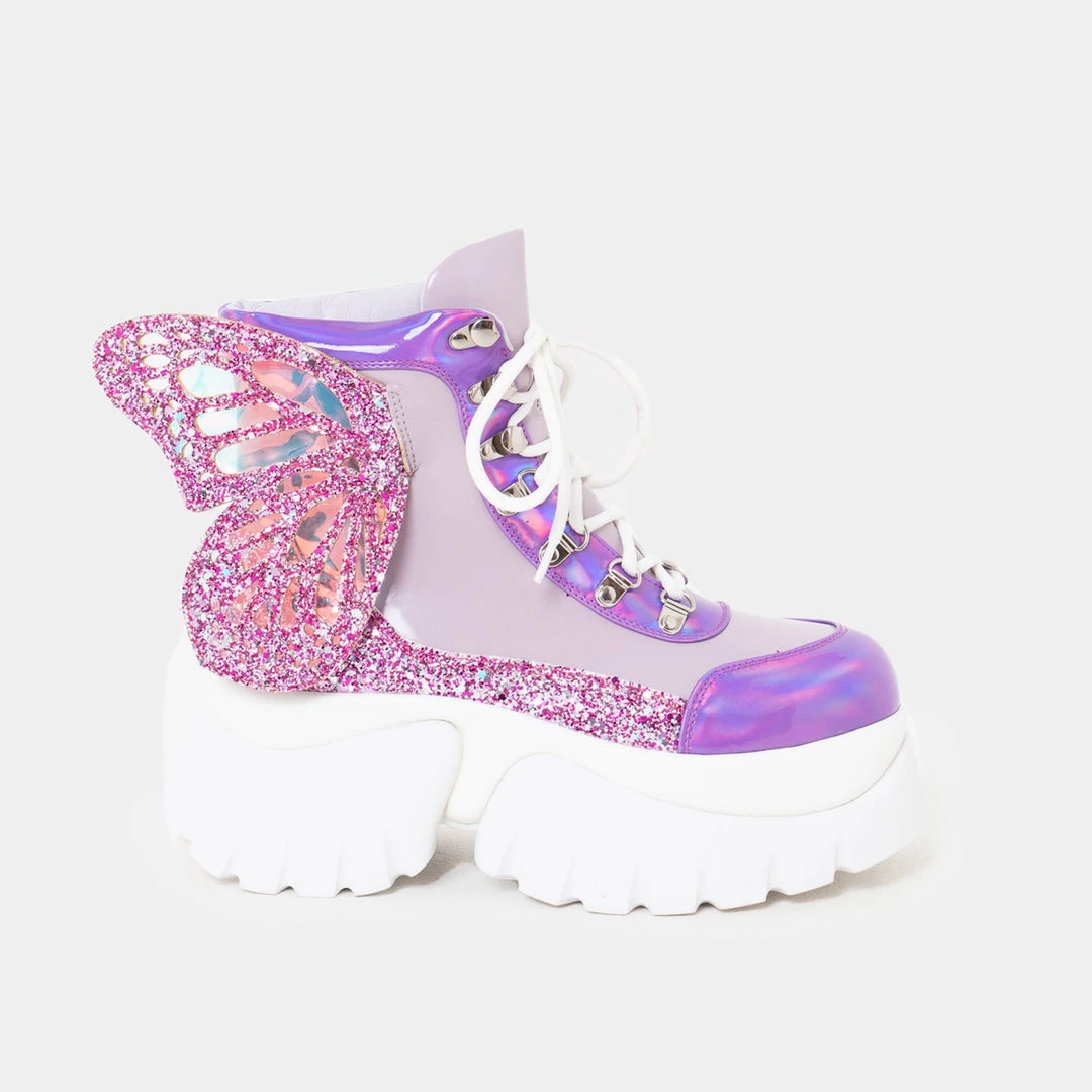 KOI Footwear Wings Of A Purple Eyed Pixie Boots 3 KOI Footwear Wings Of A Purple Eyed Pixie Boots