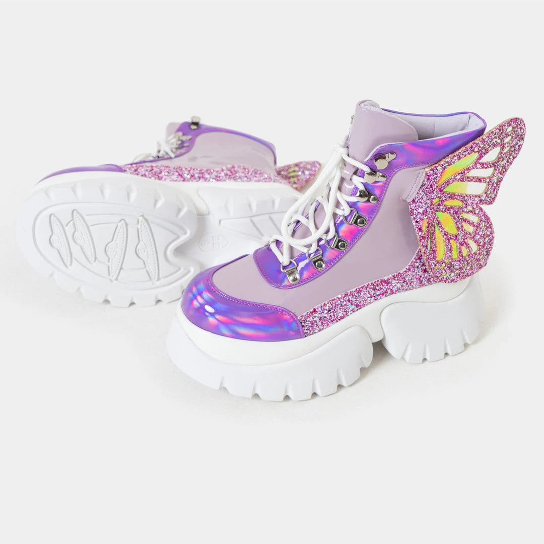 KOI Footwear Wings Of A Purple Eyed Pixie Boots 5 KOI Footwear Wings Of A Purple Eyed Pixie Boots