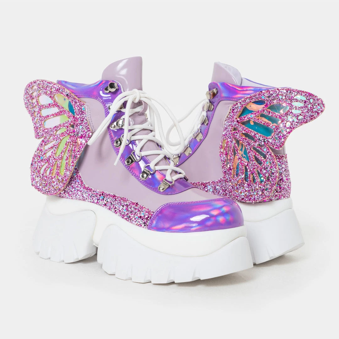 KOI Footwear Wings Of A Purple Eyed Pixie Boots 4 KOI Footwear Wings Of A Purple Eyed Pixie Boots